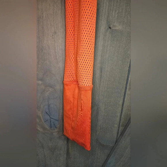 Adidas karli kloss orange red mesh tight. XS - Picture 2 of 9